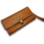 کیف دستی چرم WA07 عسلی