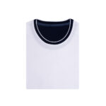 تي شرت يقه گرد ساده TS20 سفيد