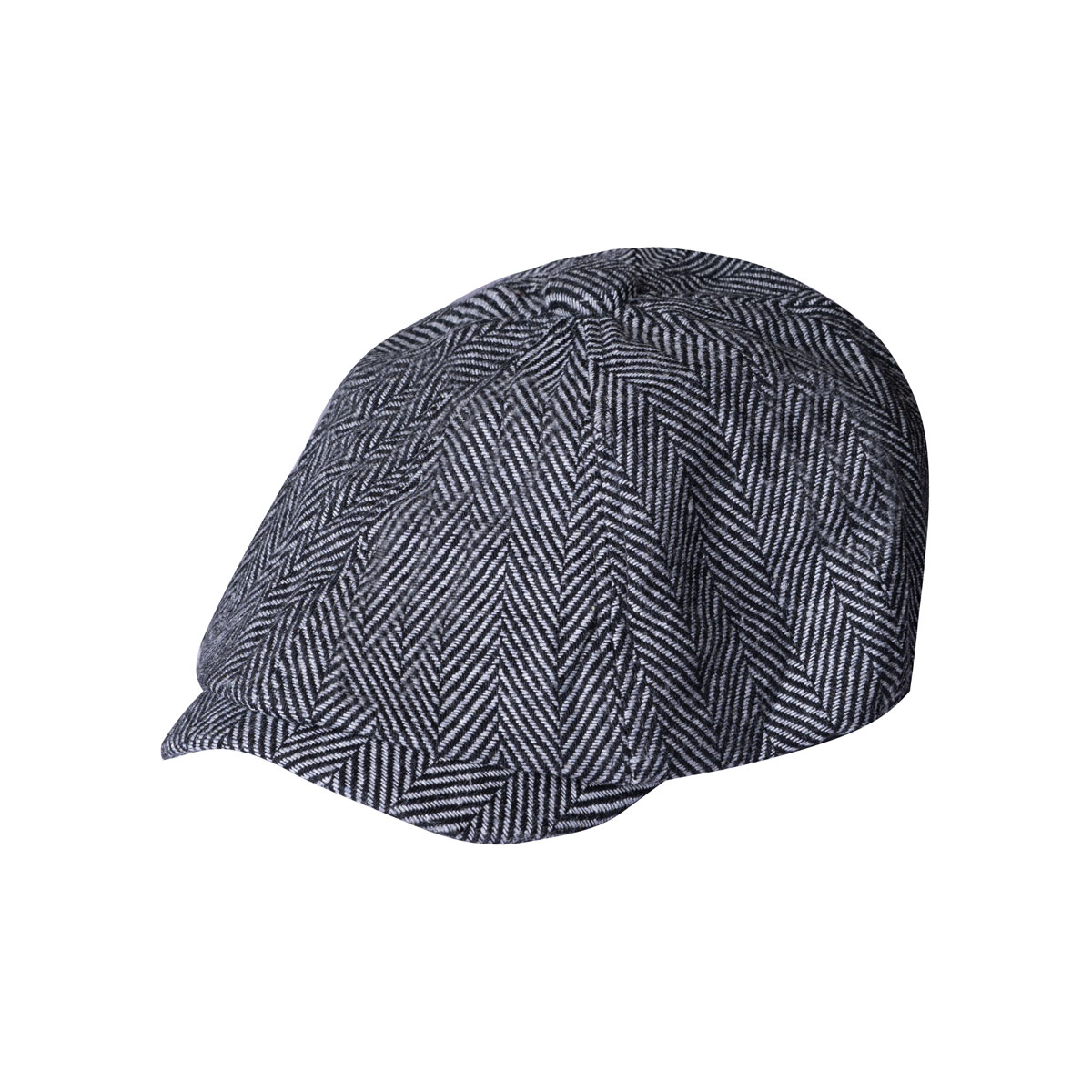 1 كلاه فلت طرح دار HA03 طوسي - Image 1